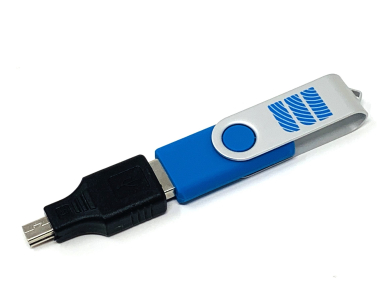 USB flash-drive and adapter