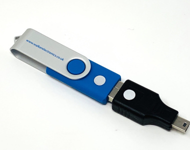 USB flash-drive and adapter