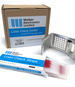 Load check holder and 25 load check strips